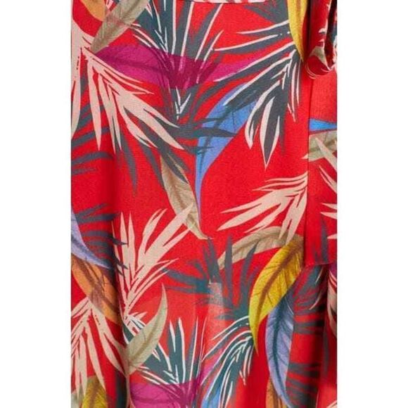 Red Carter Eliza Cover-Up Wrap Dress Womens Size Small $185 - Picture 2 of 8
